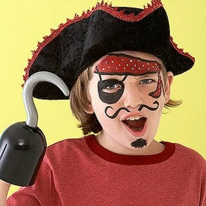 Como hacer un maquillaje de pirata paso a paso