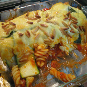 Pasta Ovenschotel met Courgette