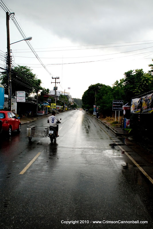 The Streets of Rayong Thailand