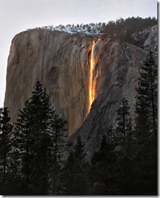 fire waterfall 2 national park