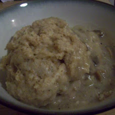Herb Dumplings With Pork Chops
