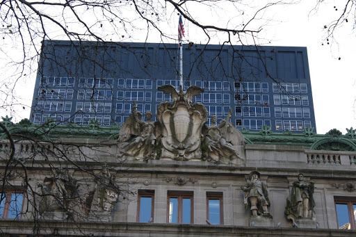 Alexander Hamilton U.S. Custom House - top