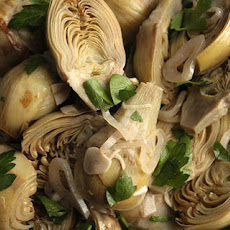 Braised Baby Artichokes  Recipe