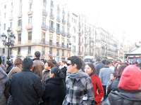 Tourists @ La Rambla
