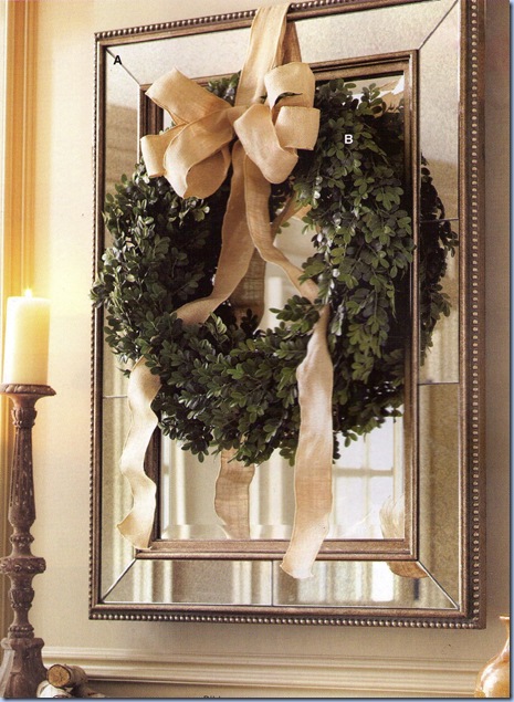 burlap wreath