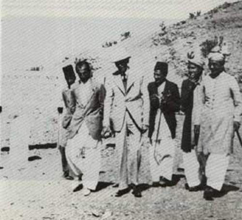 Quaid-e-Azam at the Afgan Border (1935)