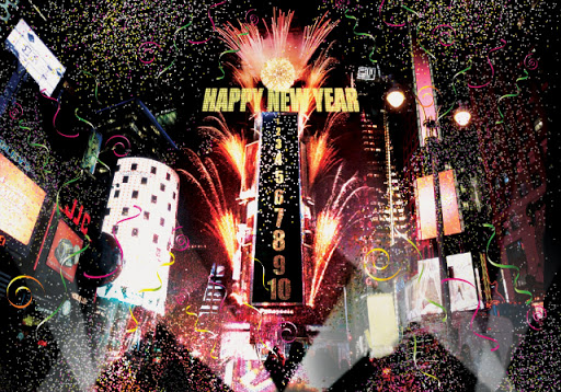 New York City Feelings Wishes You Happy New Year