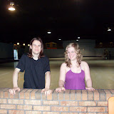 The roller rink.