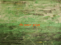 do your pArt, February 2009, Oil pastel and Acrylic paint on canvas, 120x160 cm.DKK: 12.000,-