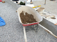 A-gravel, slag and a bit of water.
MVG