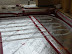 Piping is laid in U forms across the floor.
MVG