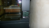 Lifegaurd, Big Digital thermometer, temp sensor is the suction cup just to the left of the unit inside the tank