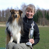 Fabi - Årets Agility Hund (mellem) 2007 i MBS