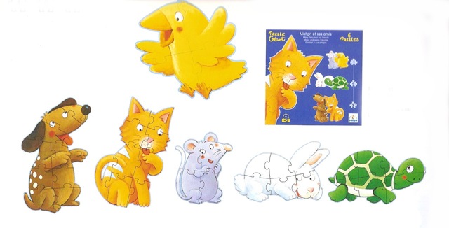 [P. DJ07113 - 6 animals floor puzzle - 4-6-9 pcs - [3].jpg]