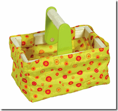 SH. ST645b 11x16 - yellow shopping basket - SH. ST645b 11x16 - yellow shopping basket -