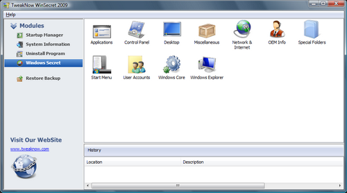 TweakNow WinSecret 3.3.1 TweakNow WinSecret 3.3.1