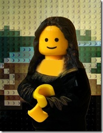 Mona_Lisa - Lego