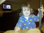 Abby goofing off for me...