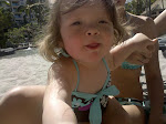 Abby at the pool