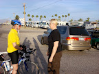 Kelly Meets Us On The Road