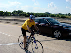 Danny Biking During Police Escort - Louisiana