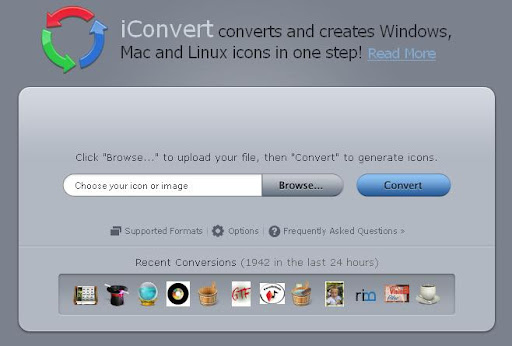 iConvert: Convertir imágenes en iconos iConvert: Convertir imágenes en iconos
