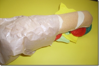 felt baguette