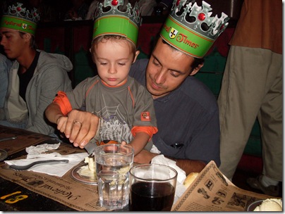 Aj mangia il gelato a Medieval Times