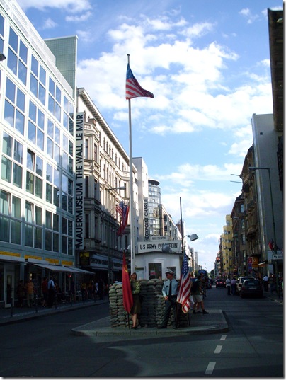 Check point Charlie a Berlino