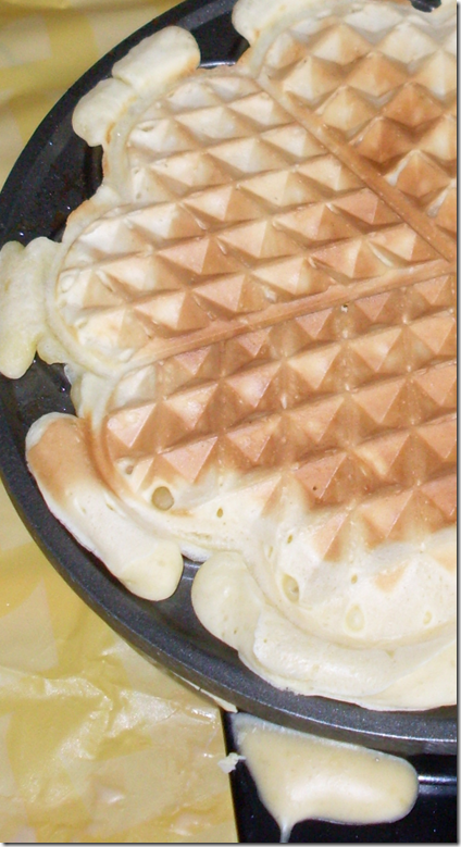 gaufre a forma di cuore