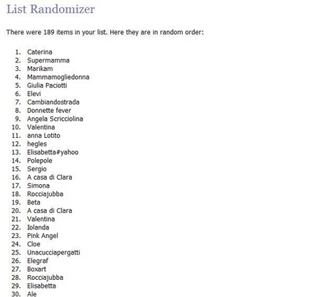 list randomizer list randomizer