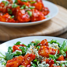 Pear Kimchi and Blue Cheese Salad