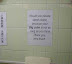 Toilet sign - Your big John is not so big after all.