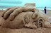 Sand sculpture - This artwork shows how I feel sometimes.