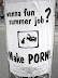 Looking for summer job? - Wanna fun summer job? Make porn!