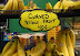 Only 40 cents - Curved yellow fruit.