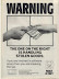Piracy is theft - Anti-piracy poster from eighties.