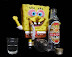 Shocking photo - SpongeBob Squarepants drinking problem.