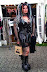 So very goth - She spent a lot on that hideous outfit.