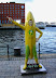 Obey! - Bananaman leads the way.