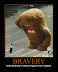 Bravery - Don't be afraid to stand up against your problems.
