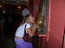 Lickity lick - She loves art.