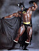Batman - I didn't know he was on steroids.