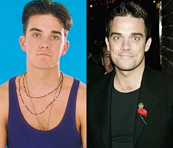 Robbie Williams - Bad boy Robbie Williams, the early years.