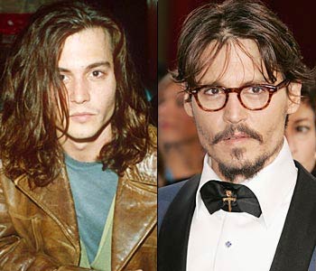 Johnny Depp in early nineties. - Johnny Depp in early nineties.