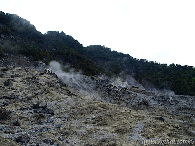 tangkuban perahu, kawah domas, volcano, bandung