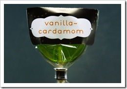 Vanilla-Cardamom lollipop