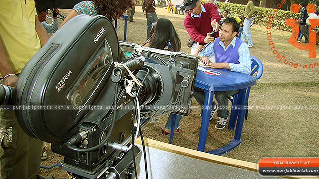 ik kudi punjab di shooting still, amrinder gill, jaspinder cheema ik kudi punjab di shooting still, amrinder gill, jaspinder cheema
