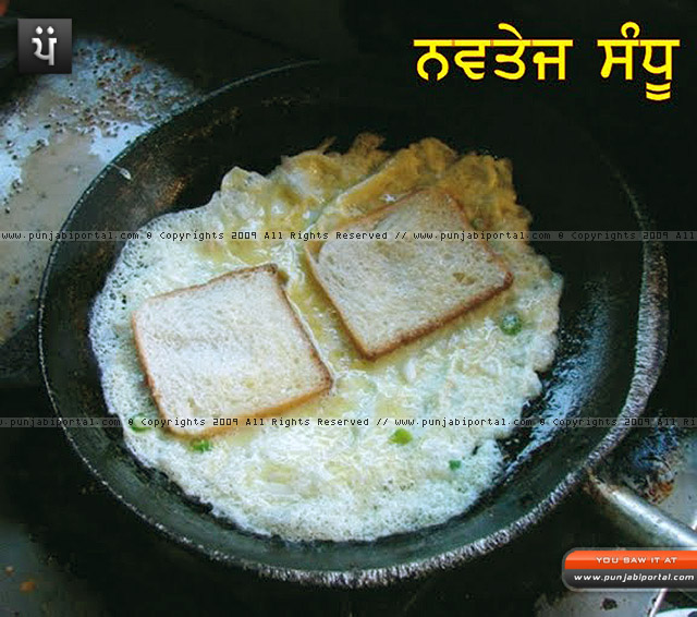 tea,  Giani Tea Stall - Amritsar, Omelet, Bread omelet