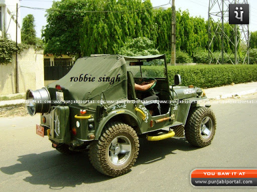 Over pasted with stickers thats how most of the Willys are in Punjab landi
